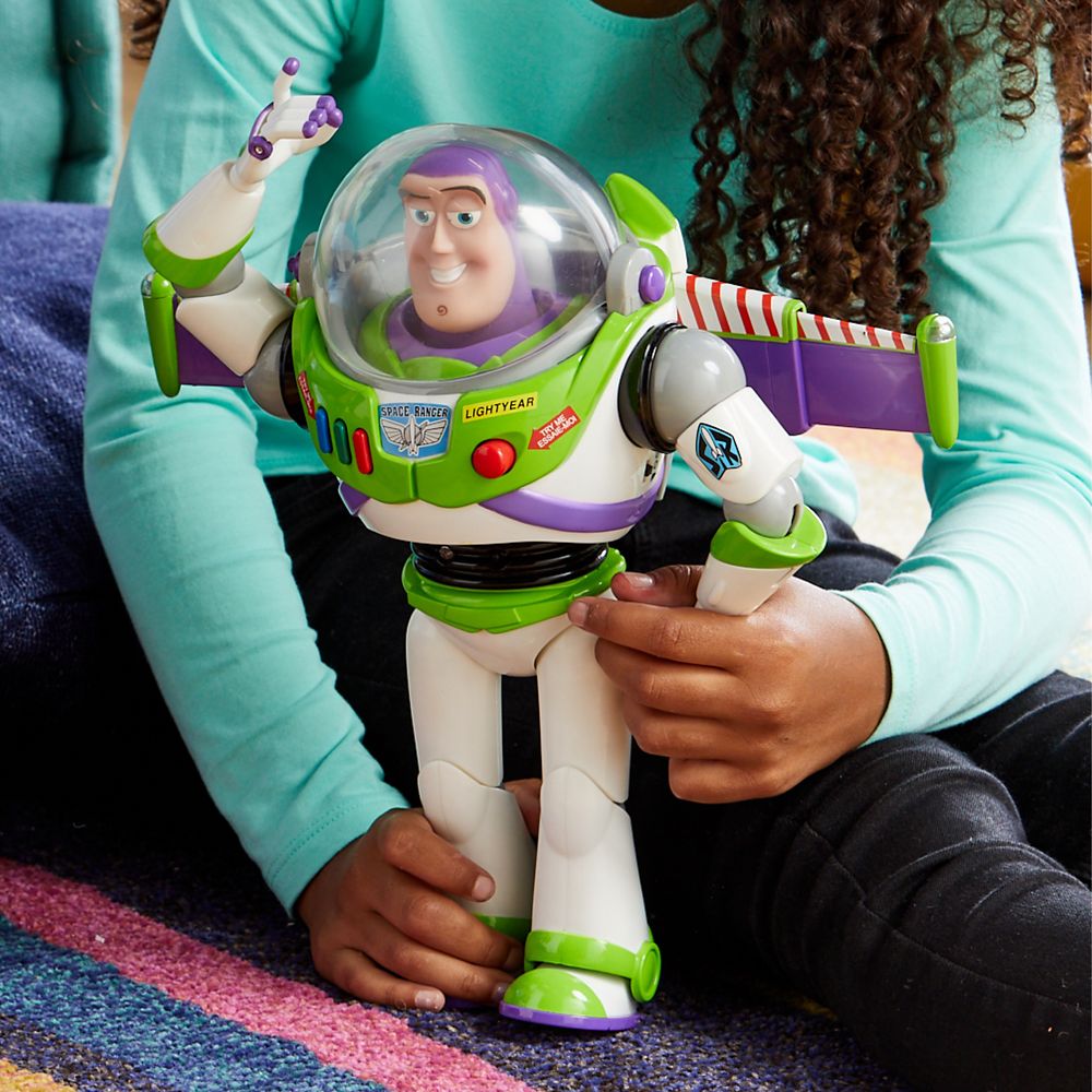 disney store buzz lightyear interactive talking action figure