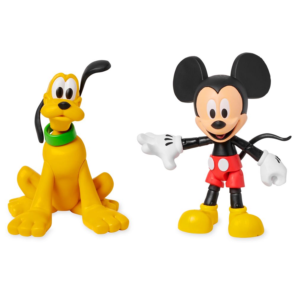 Mickey Mouse And Pluto Action Figure Set Disney Toybox Shopdisney