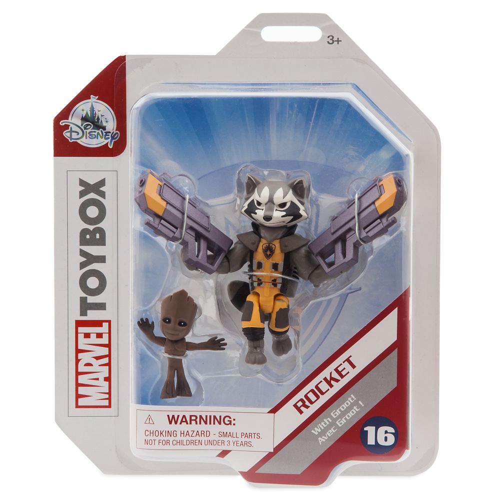 groot and rocket action figure