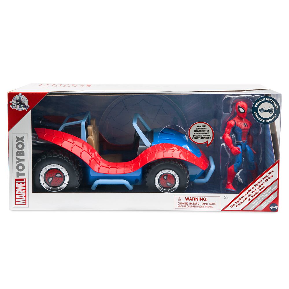 disney store spiderman toys