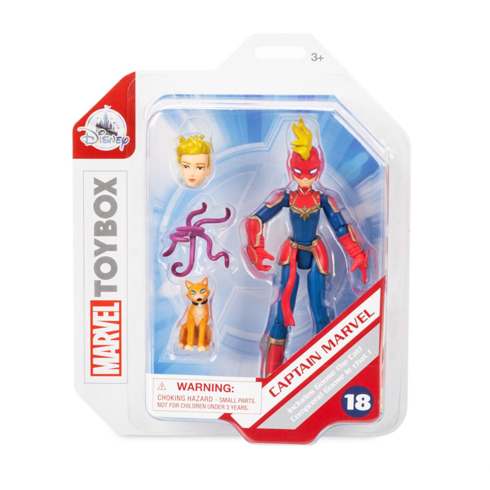Captain Marvel Action Figure – Marvel Toybox