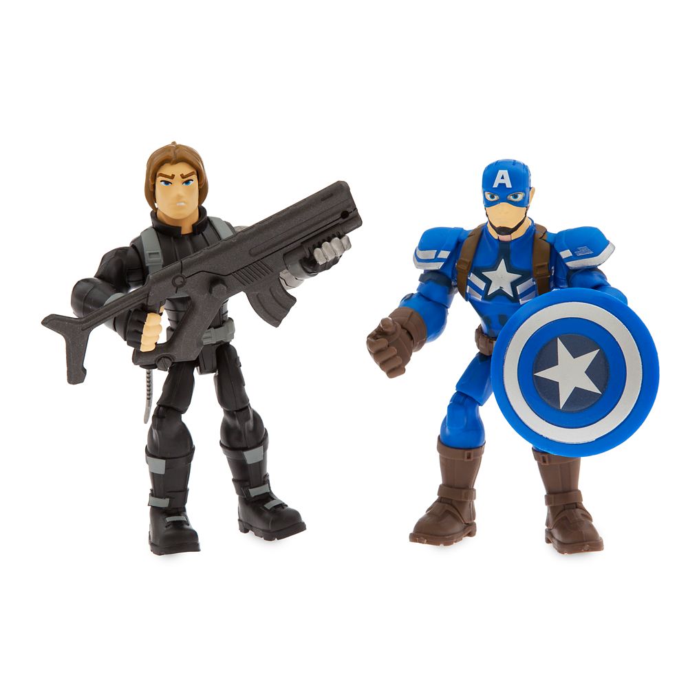 Captain America Motorcycle Set – Marvel Toybox