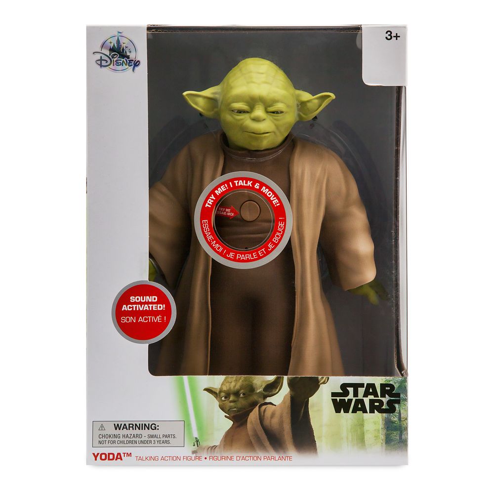 Yoda Talking Action Figure With Lightsaber 9 Star Wars Shopdisney