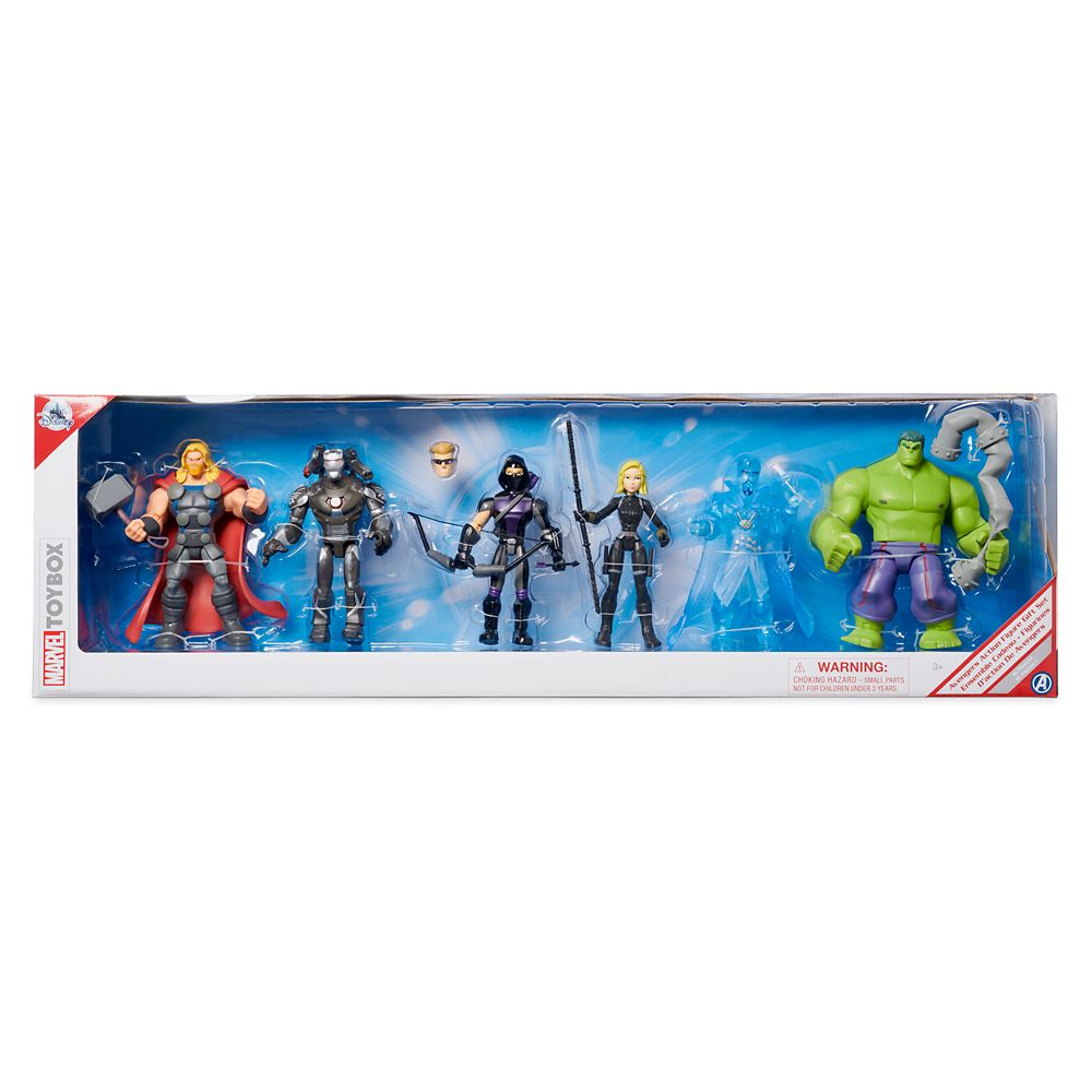 disney store avengers figures