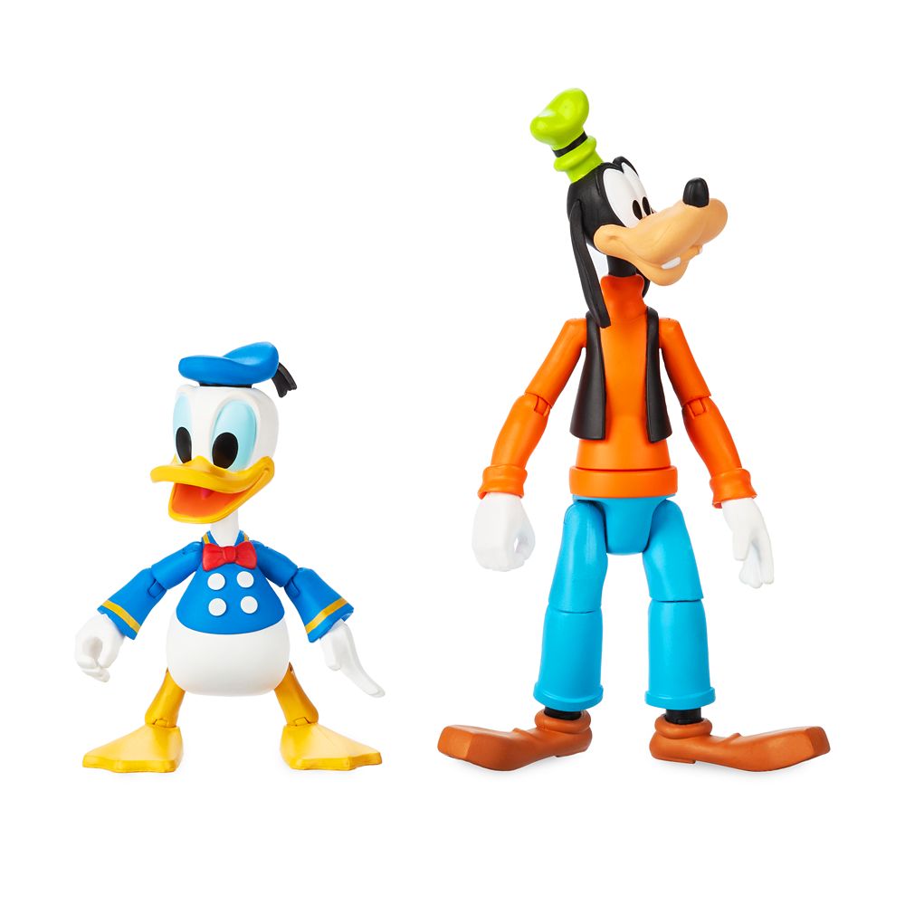 Goofy and Donald Duck Action Figure Set Disney Toybox is