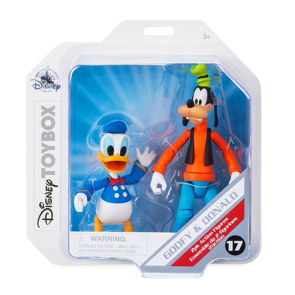 Goofy and Donald Duck Action Figure Set – Disney Toybox