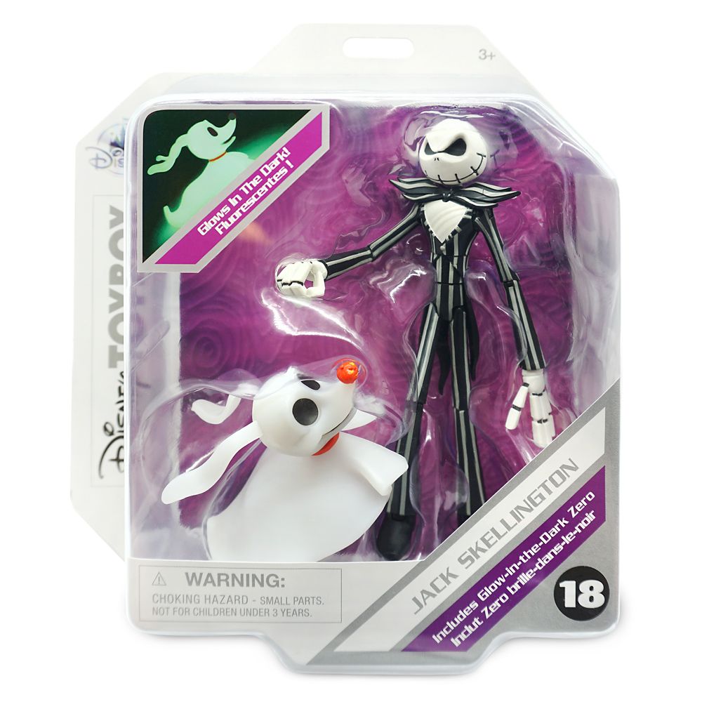 Jack Skellington Action Figure with Zero Set – Disney Toybox