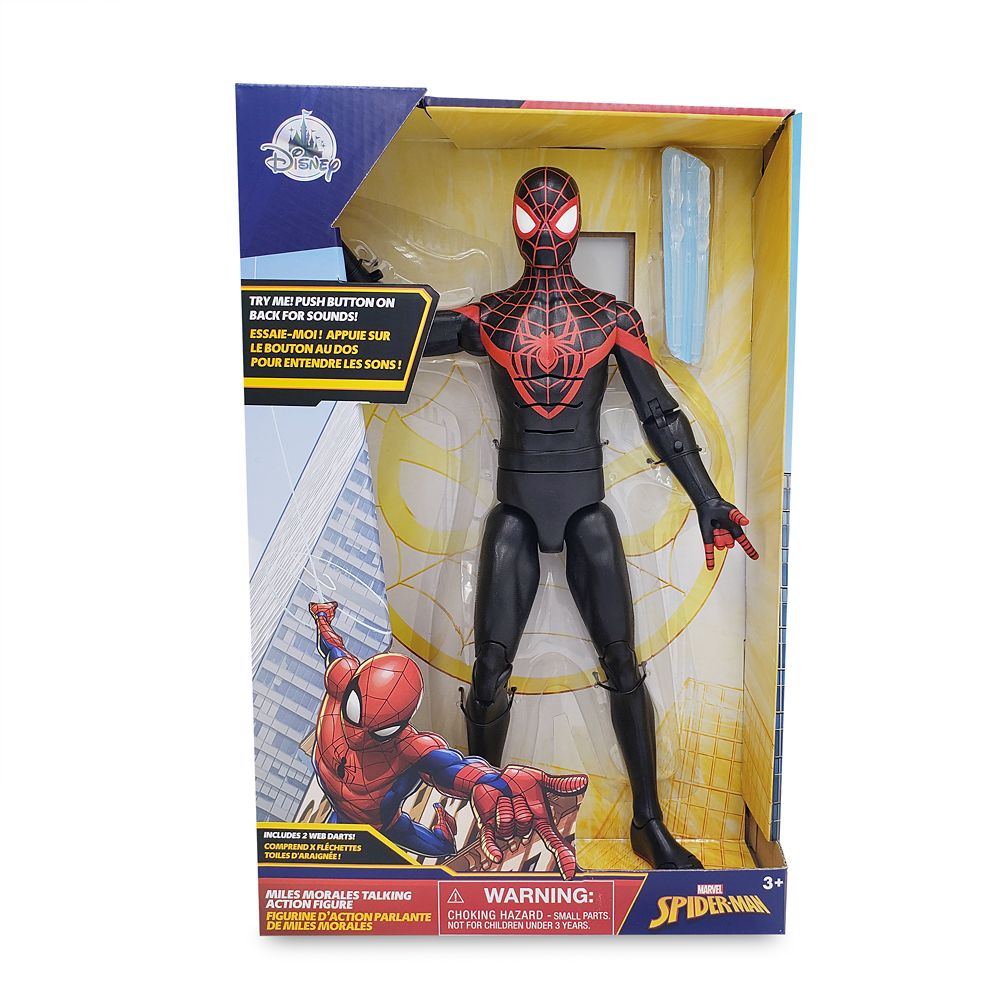 spider man action figure disney store