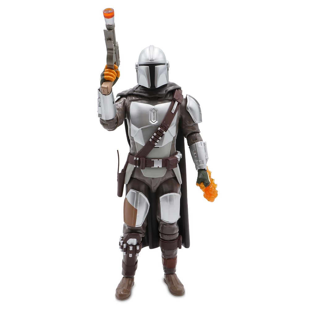 the mandalorian talking action figure