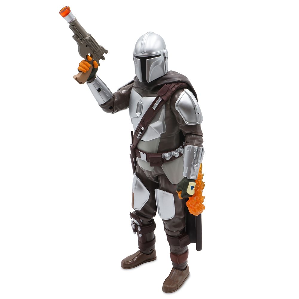 the mandalorian talking action figure