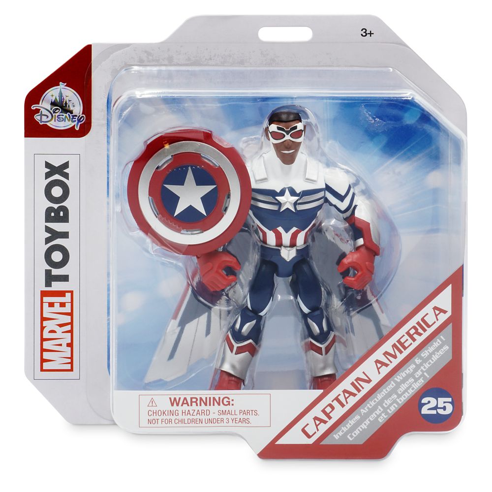 Captain America Sam Wilson Action Figure – Marvel Toybox