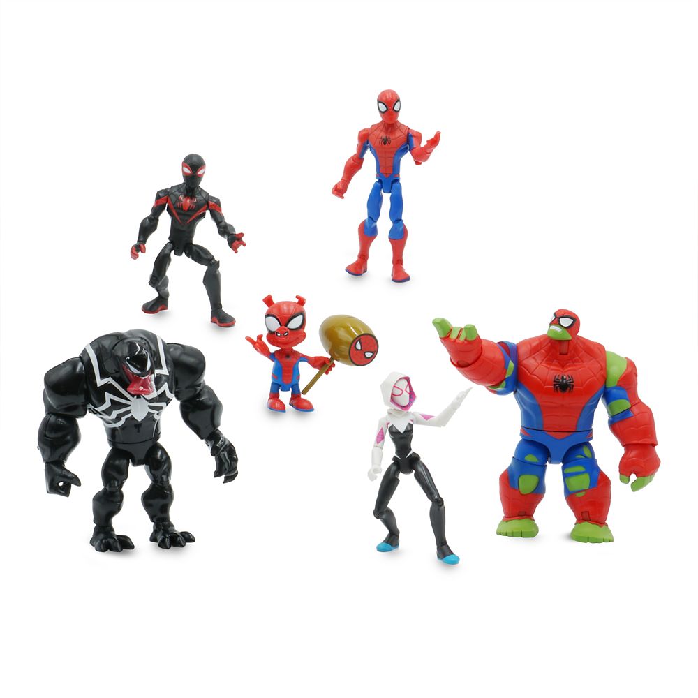 spider man action figure set