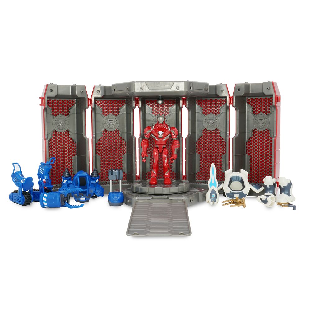 Iron Man Hall of Armor Play Set – Marvel Toybox