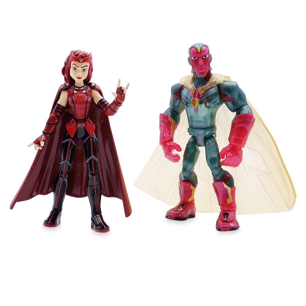 Scarlet Witch and Vision Action Figure Set – WandaVision – Marvel Wars Toybox