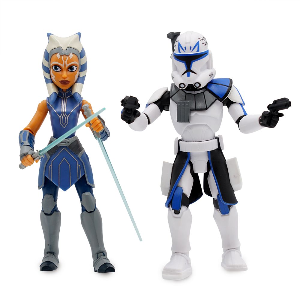 Ahsoka Tano and Captain Rex Action Figure Set  Star Wars Toybox Official shopDisney