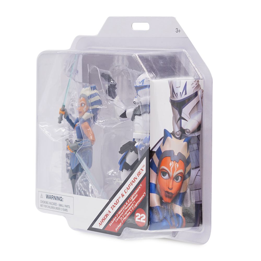 Ahsoka Tano and Captain Rex Action Figure Set – Star Wars Toybox