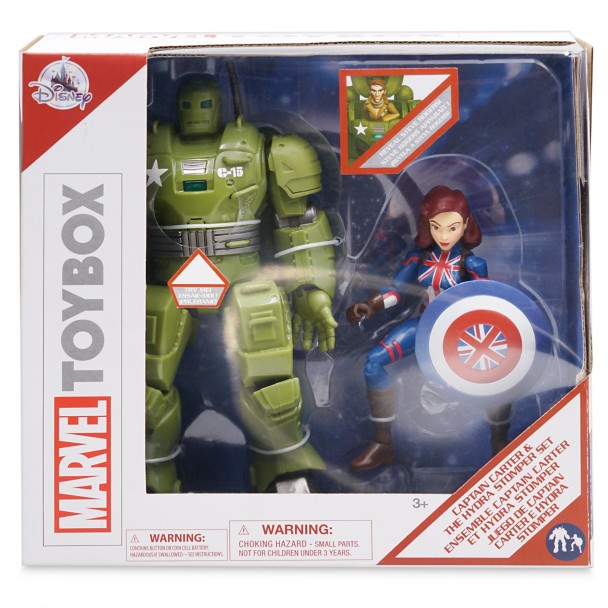 Captain Carter and The Hydra Stomper Action Figure Set – Marvel Toybox