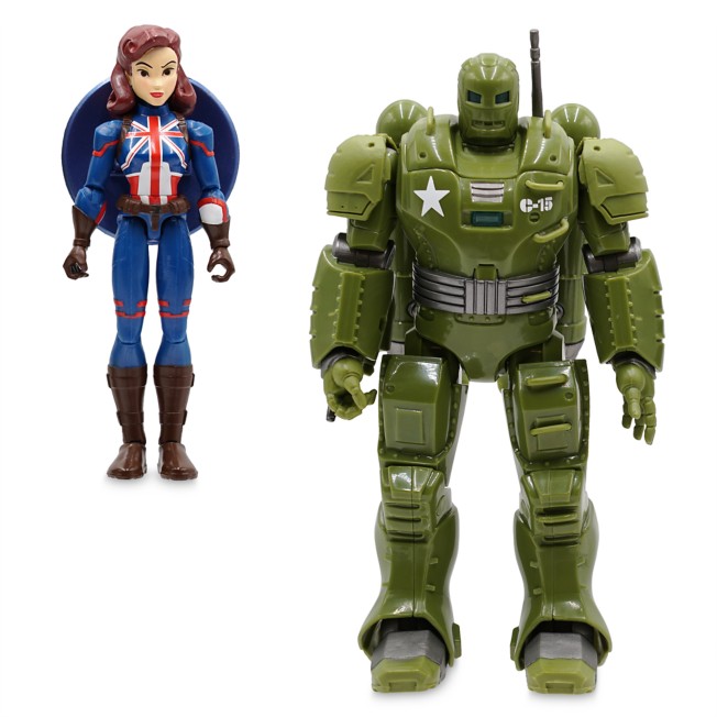 Captain Carter and The Hydra Stomper Action Figure Set – Marvel Toybox