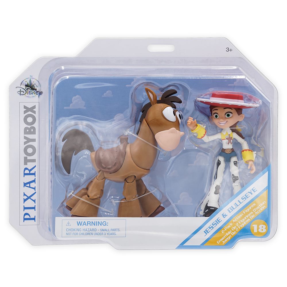 Jessie and Bullseye Action Figure Set – Toy Story 2 – Pixar Toybox