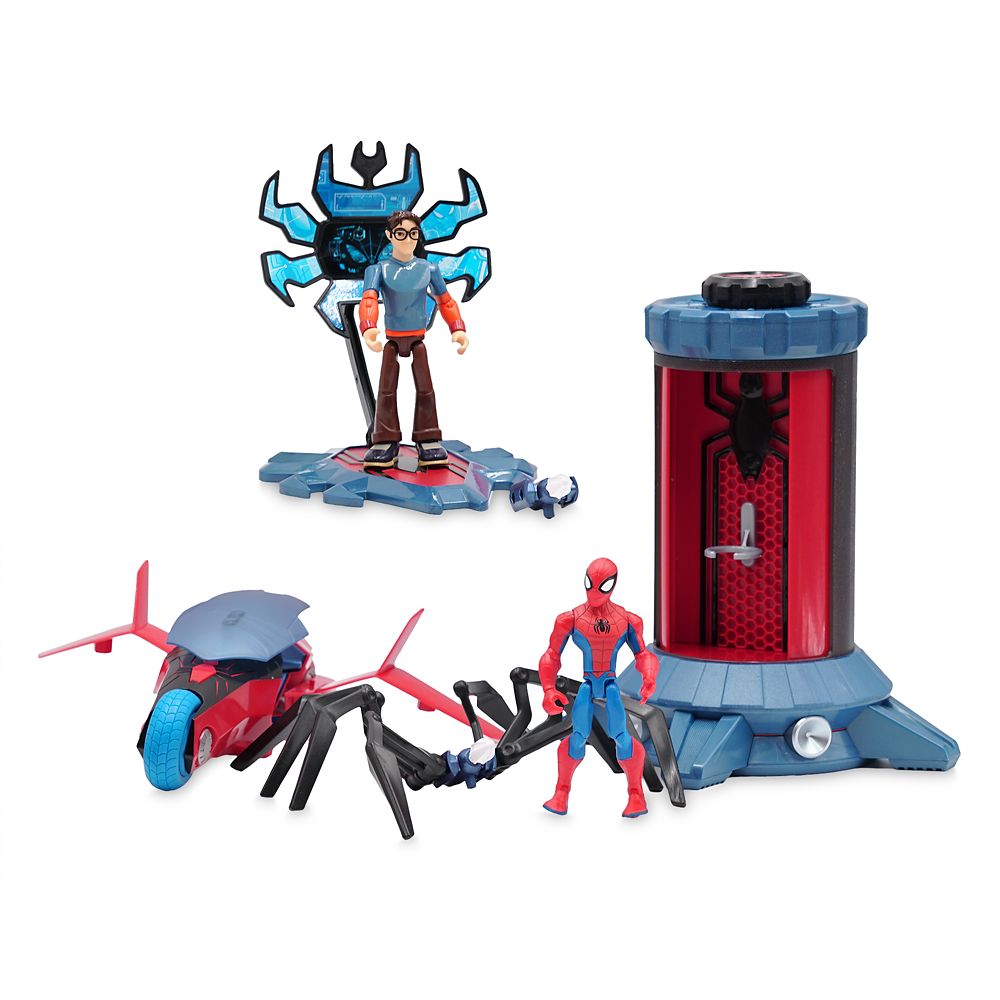 Spider-Man Action Figure and Crime Lab Play Set – Marvel Toybox