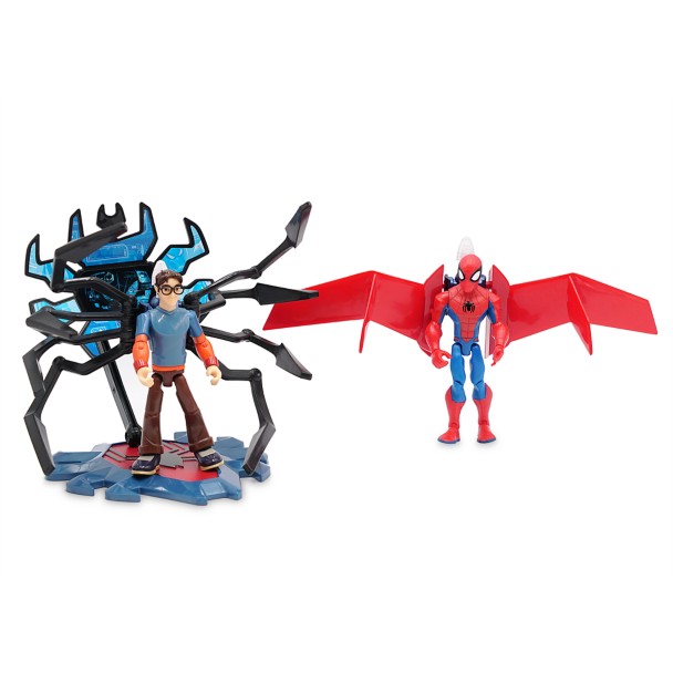 Spider-Man Action Figure and Crime Lab Play Set – Marvel Toybox