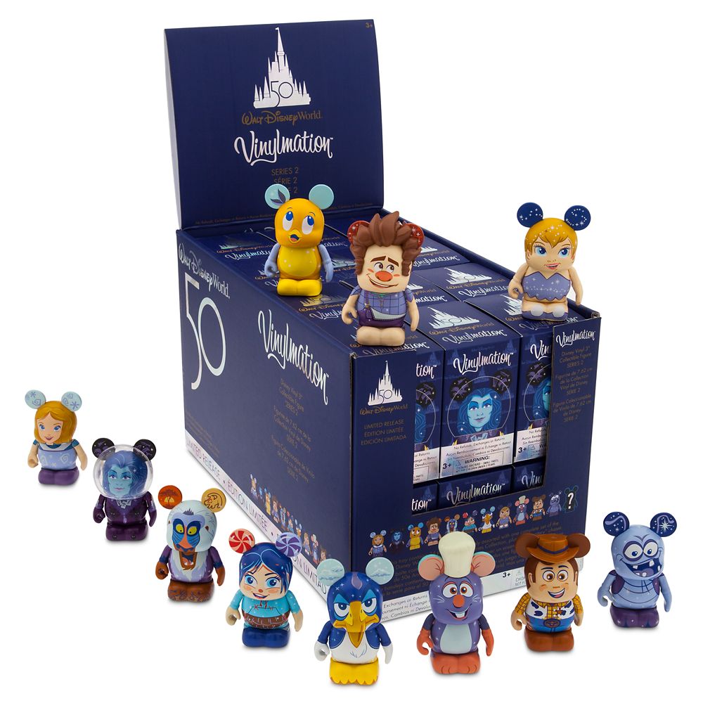 ショップディズニーアメリカ新グッズ情報】WDW50のバイナルメーション