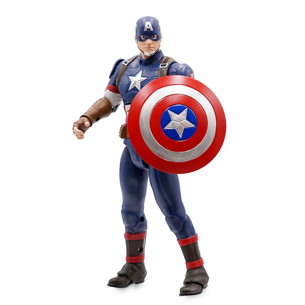 Disney Store Exclusive Captain America Premium Action Figure 12 Doll Man  Marvel