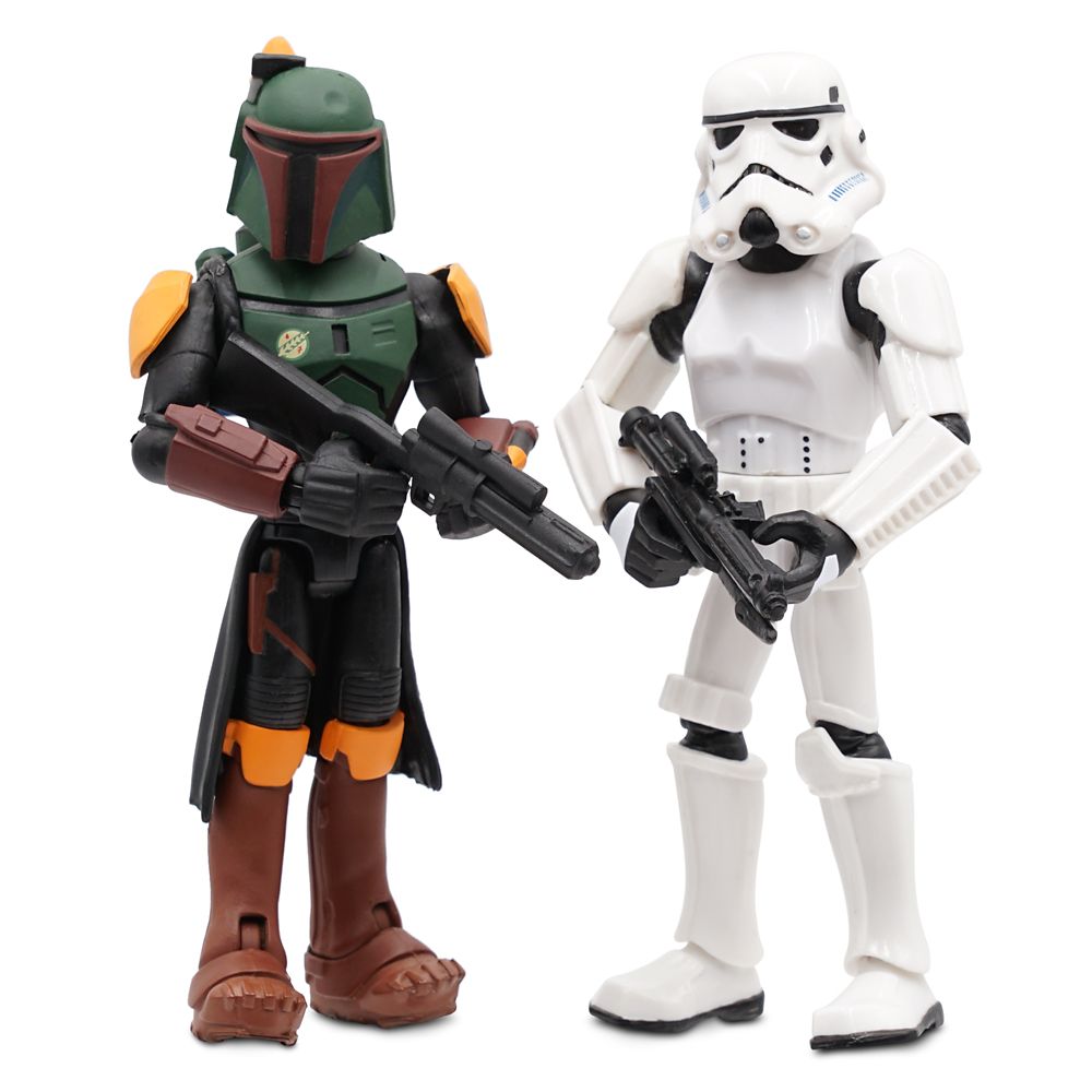 Boba Fett and Stormtrooper Action Figure Set – Star Wars Toybox now available