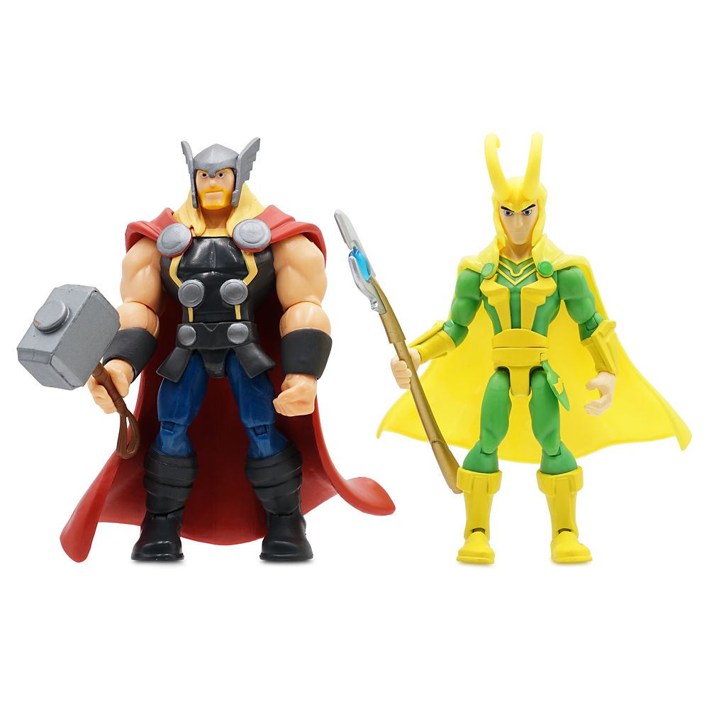 Thor and Loki Action Figure Set – Marvel Toybox