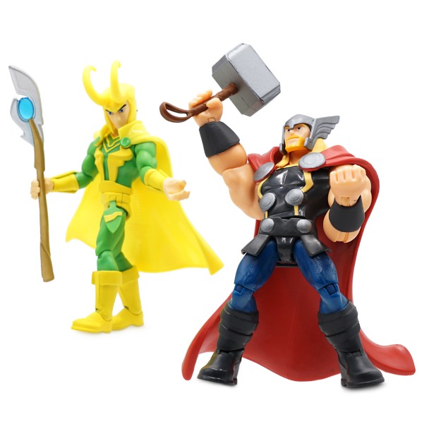 Thor and Loki Action Figure Set – Marvel Toybox