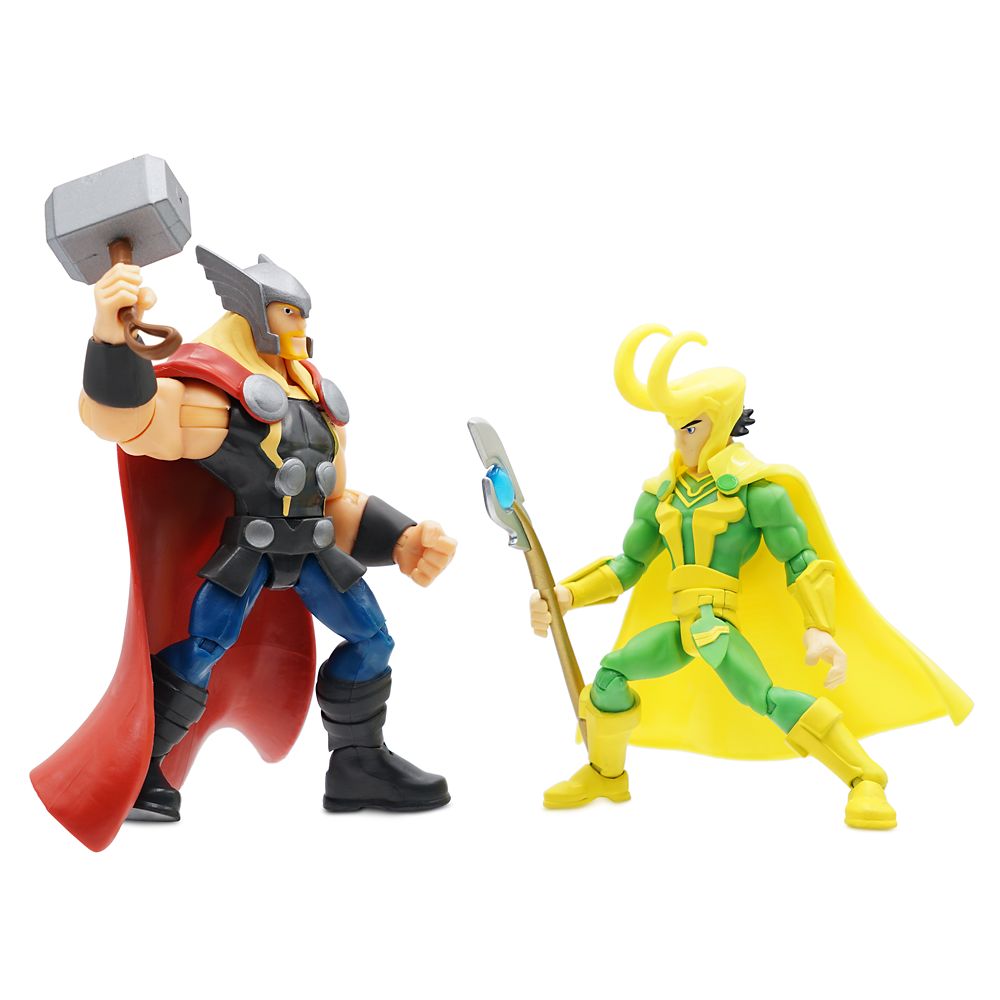 Thor and Loki Action Figure Set – Marvel Toybox