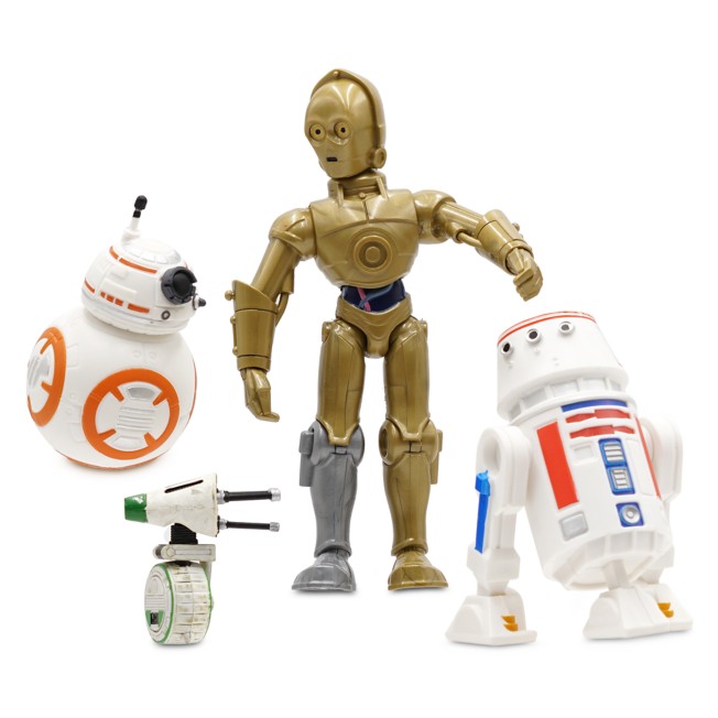 Disney's Star Wars R2D2 and C3PO 4 Piece Full Sheet Set 
