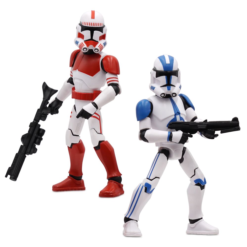 501st Clone Trooper and Clone Shock Trooper Action Figure Set Star Wars Toybox Official shopDisney