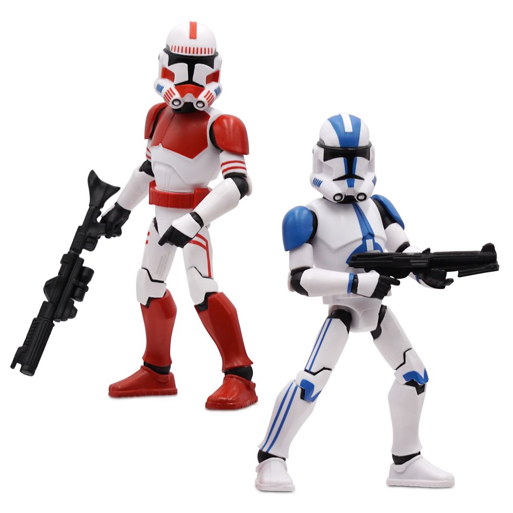 501st Clone Trooper and Clone Shock Trooper Action Figure Set – Star ...