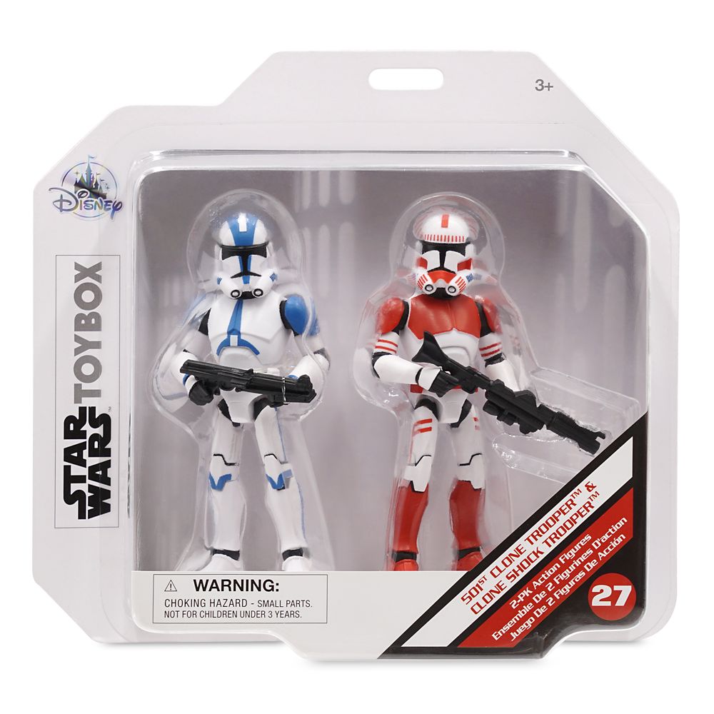 501st Clone Trooper and Clone Shock Trooper Action Figure Set – Star Wars Toybox