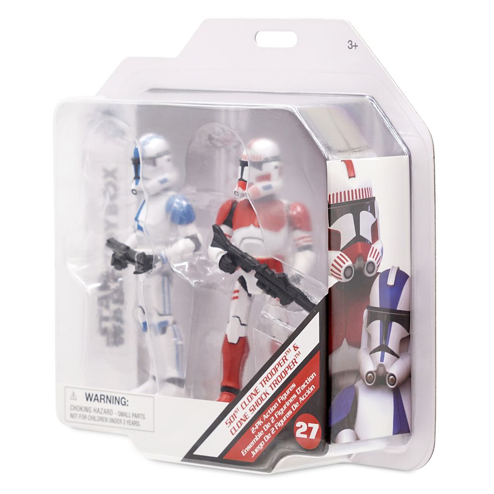 501st Clone Trooper and Clone Shock Trooper Action Figure Set – Star Wars Toybox