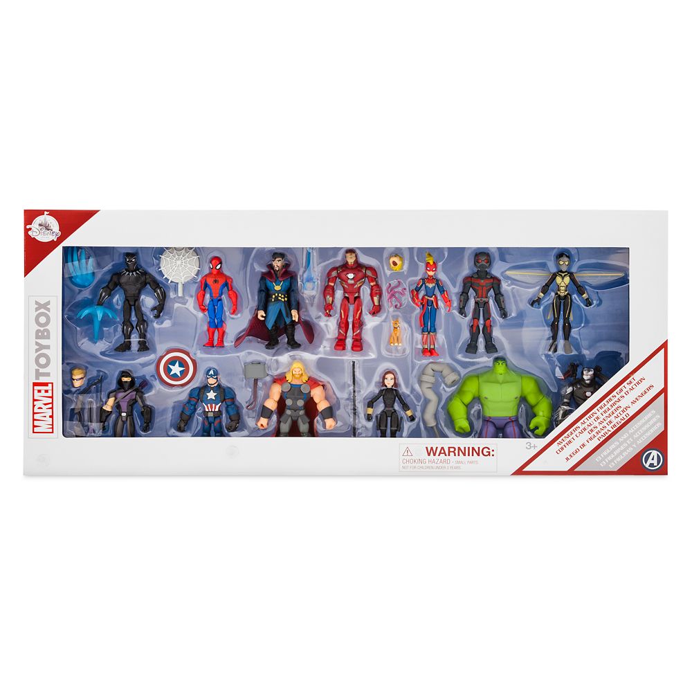 Avengers Action Figure Gift Set – Marvel Toybox – 13-Pc.