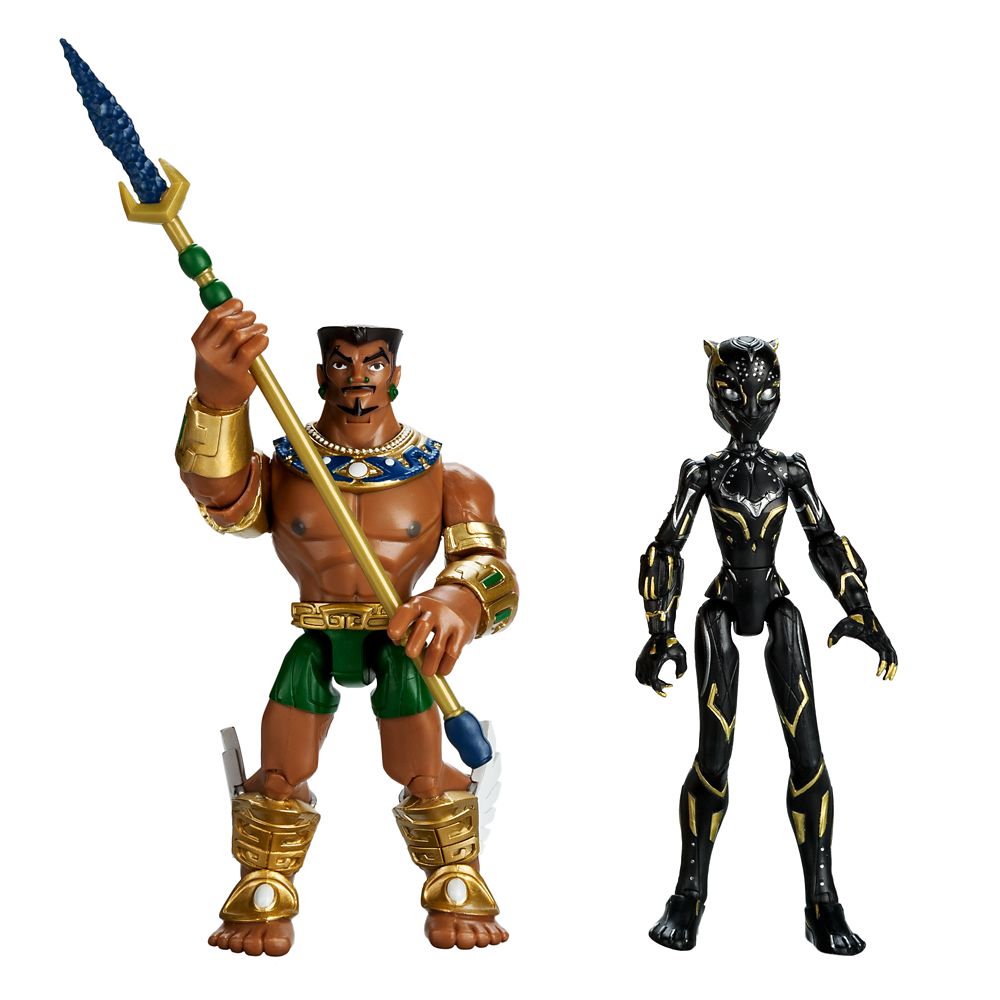 Black Panther and Namor Action Figure Set  Marvel Toybox Official shopDisney