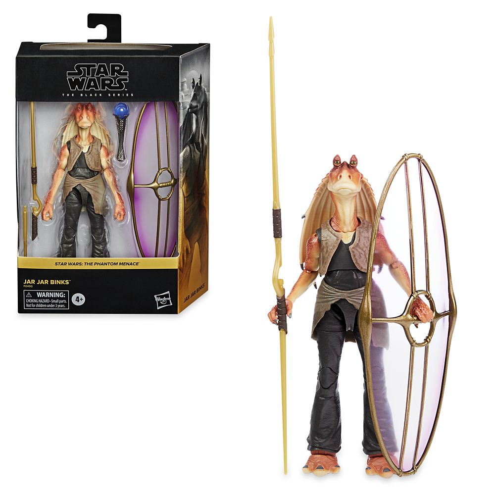 Jar Jar Binks Action Figure – Star Wars: The Phantom Menace – Black Series by Hasbro