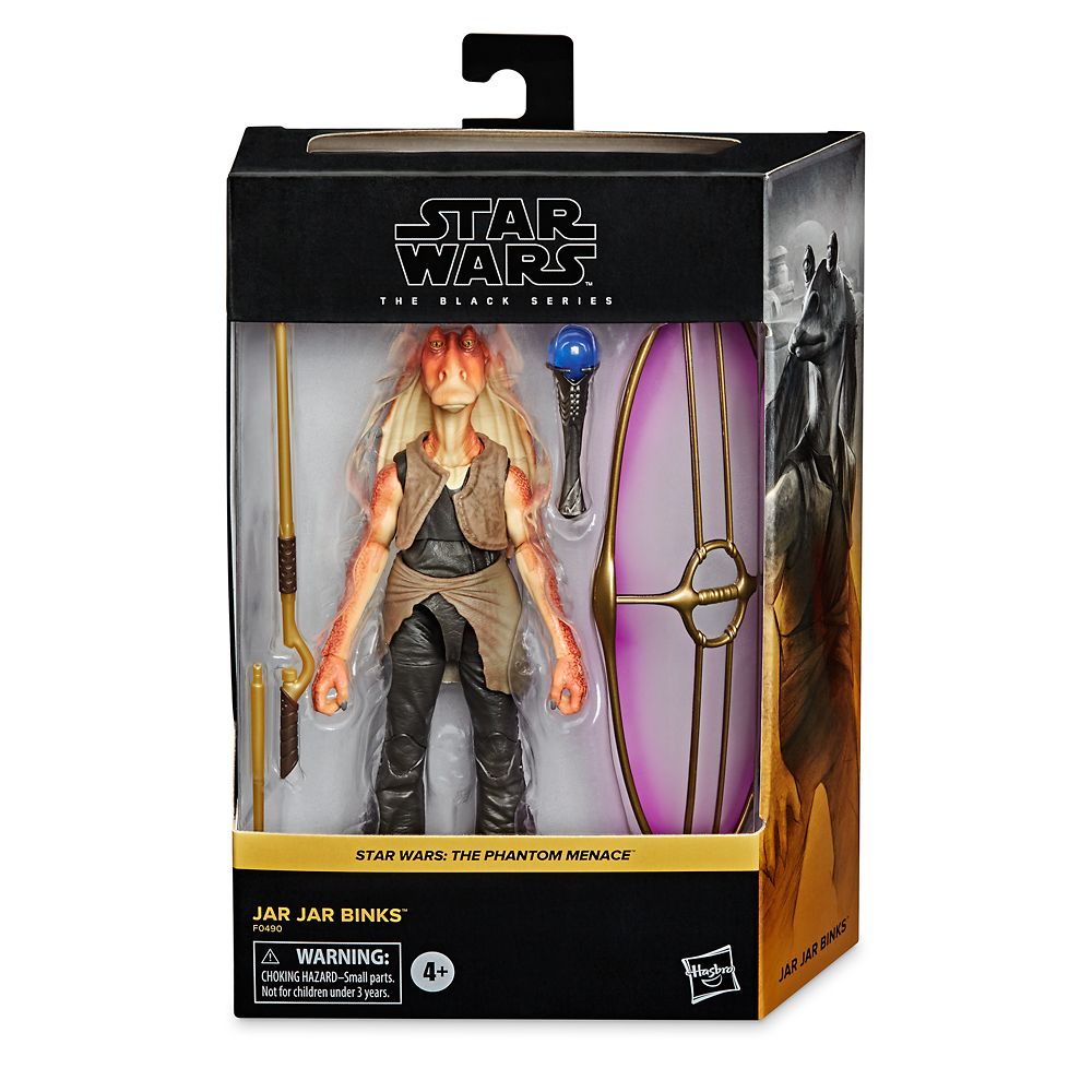 Jar Jar Binks Action Figure – Star Wars: The Phantom Menace – Black Series by Hasbro