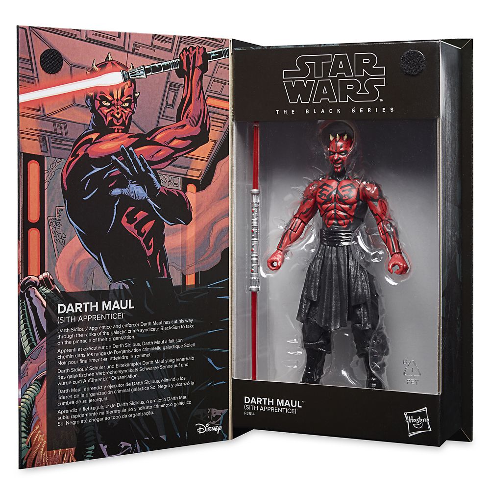 Darth Maul (Sith Apprentice) Action Figure – Lucasfilm: 50th Anniversary – Star Wars The Black Series by Hasbro