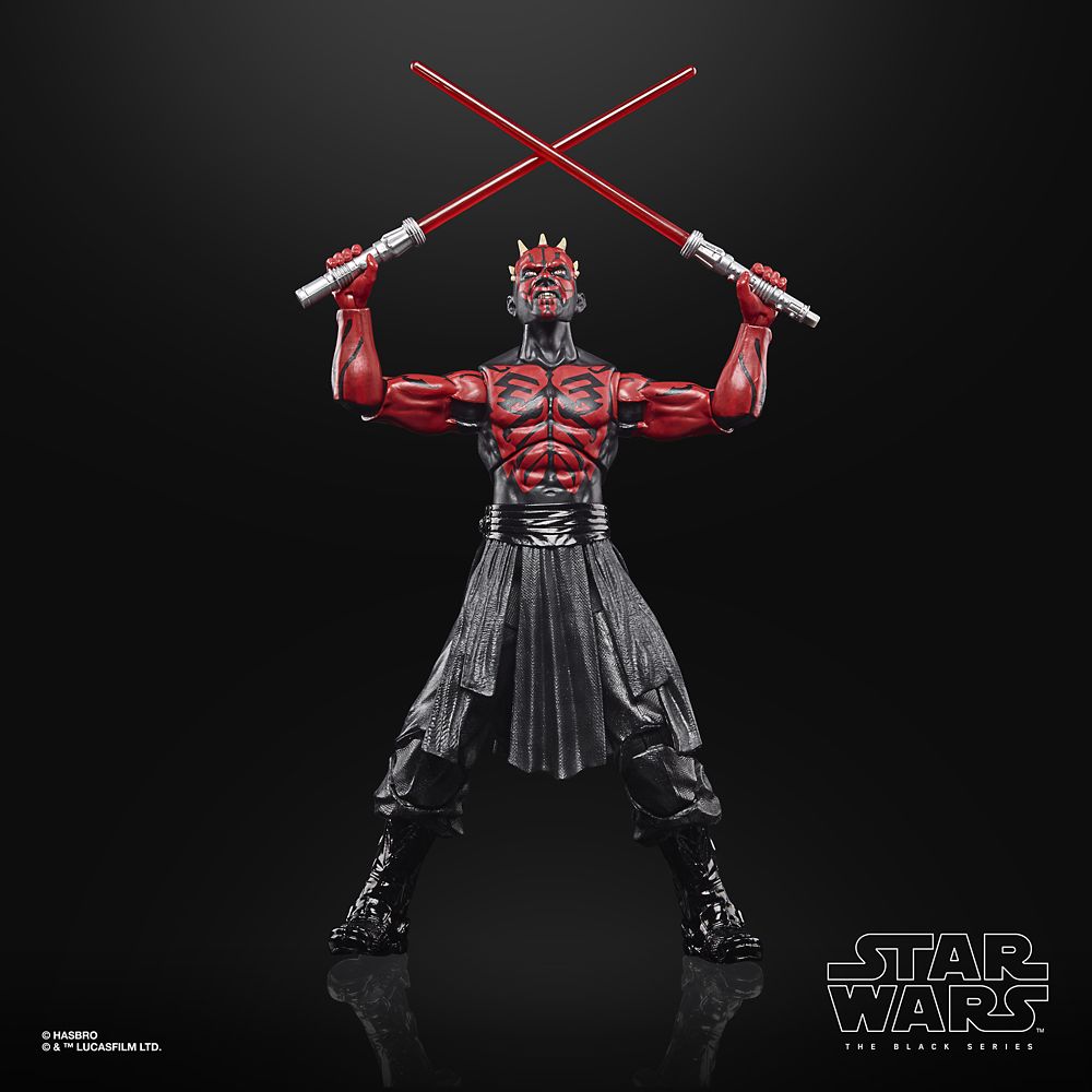 Darth Maul (Sith Apprentice) Action Figure – Lucasfilm: 50th Anniversary – Star Wars The Black Series by Hasbro