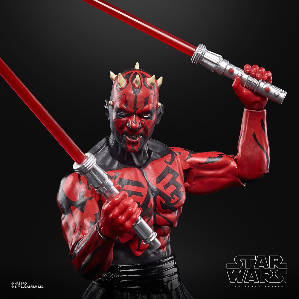 Darth Maul (Sith Apprentice) Action Figure – Lucasfilm: 50th Anniversary – Star Wars The Black Series by Hasbro