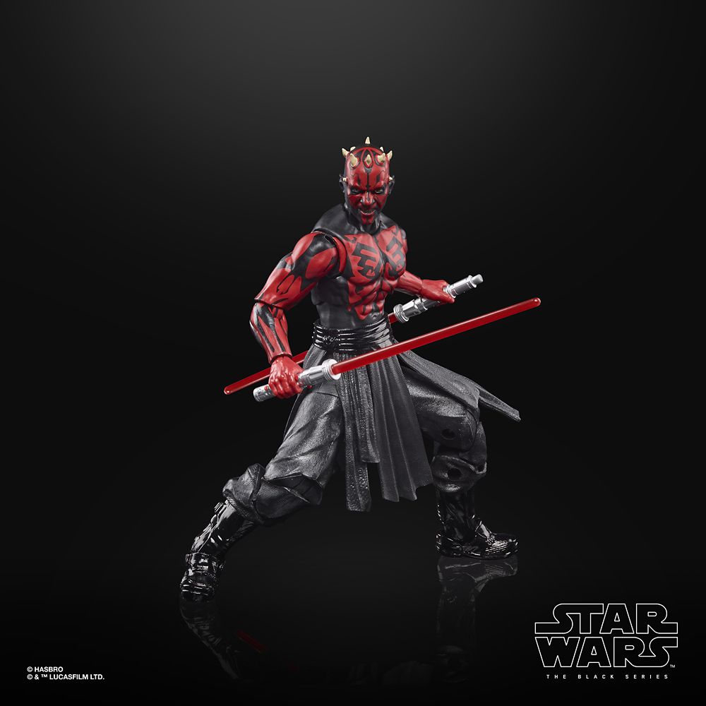 Darth Maul (Sith Apprentice) Action Figure – Lucasfilm: 50th Anniversary – Star Wars The Black Series by Hasbro