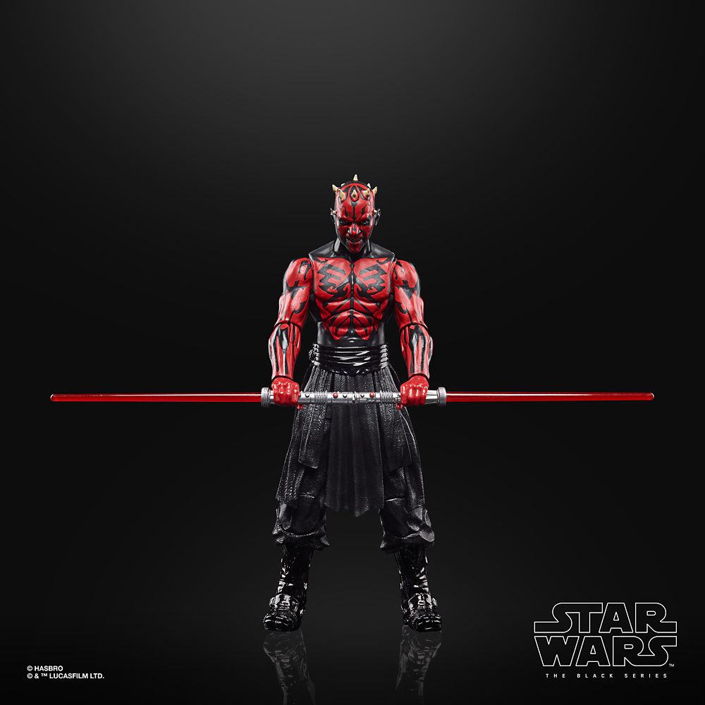 Darth Maul (Sith Apprentice) Action Figure – Lucasfilm: 50th Anniversary – Star Wars The Black Series by Hasbro