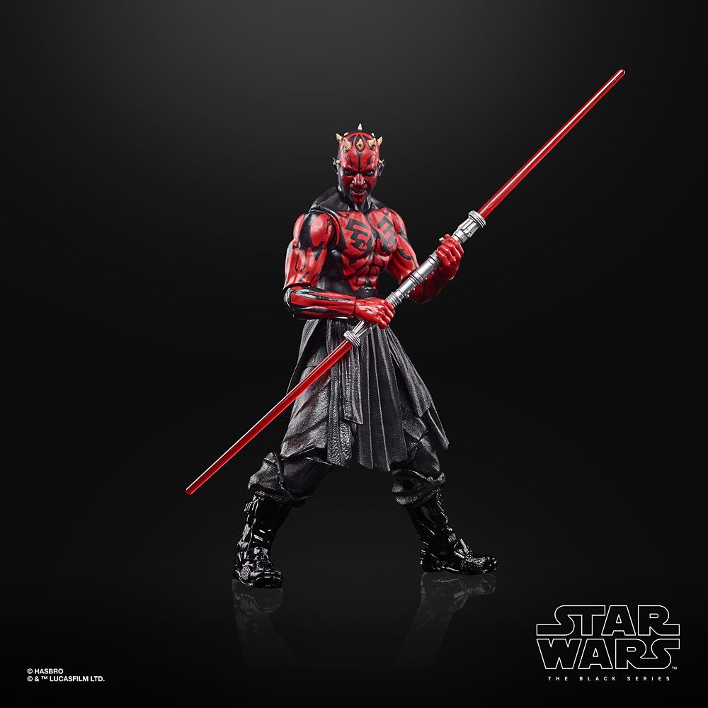 Darth Maul (Sith Apprentice) Action Figure – Lucasfilm: 50th Anniversary – Star Wars The Black Series by Hasbro