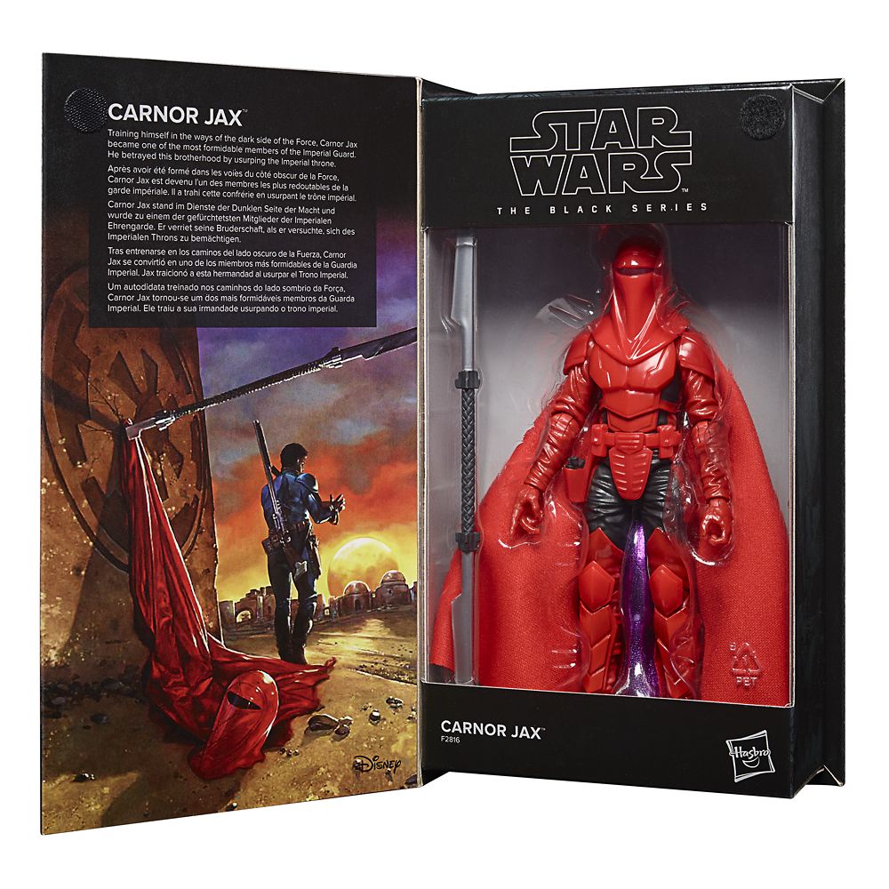 Carnor Jax Action Figure – Lucasfilm: 50th Anniversary – Star Wars The Black Series by Hasbro