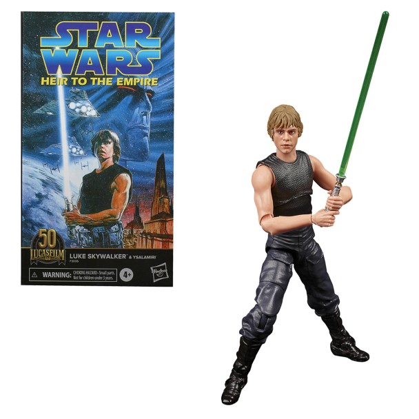 Luke Skywalker & Ysalamiri Action Figure Set – Lucasfilm: 50th Anniversary – Star Wars The Black Series by Hasbro