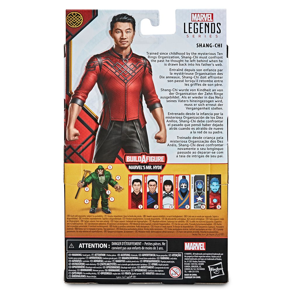 Shang-Chi Action Figure – Shang-Chi and the Legend of the Ten Rings – Marvel Legends