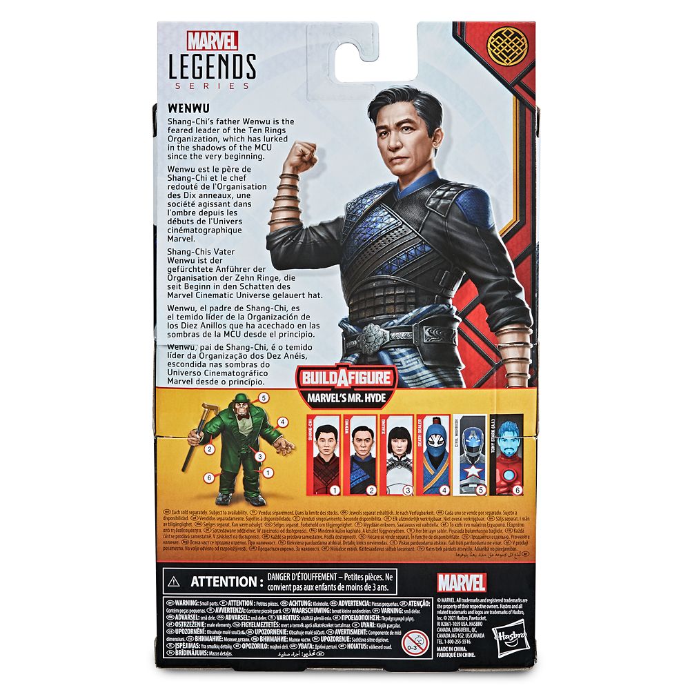 Wenwu Action Figure – Shang-Chi and the Legend of the Ten Rings – Marvel Legends
